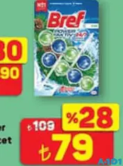 BREF POWER AKTİV KLOZET BLOK 2'Lİ BREF POWER AKTİV KLOZET BLOK 2'Lİ